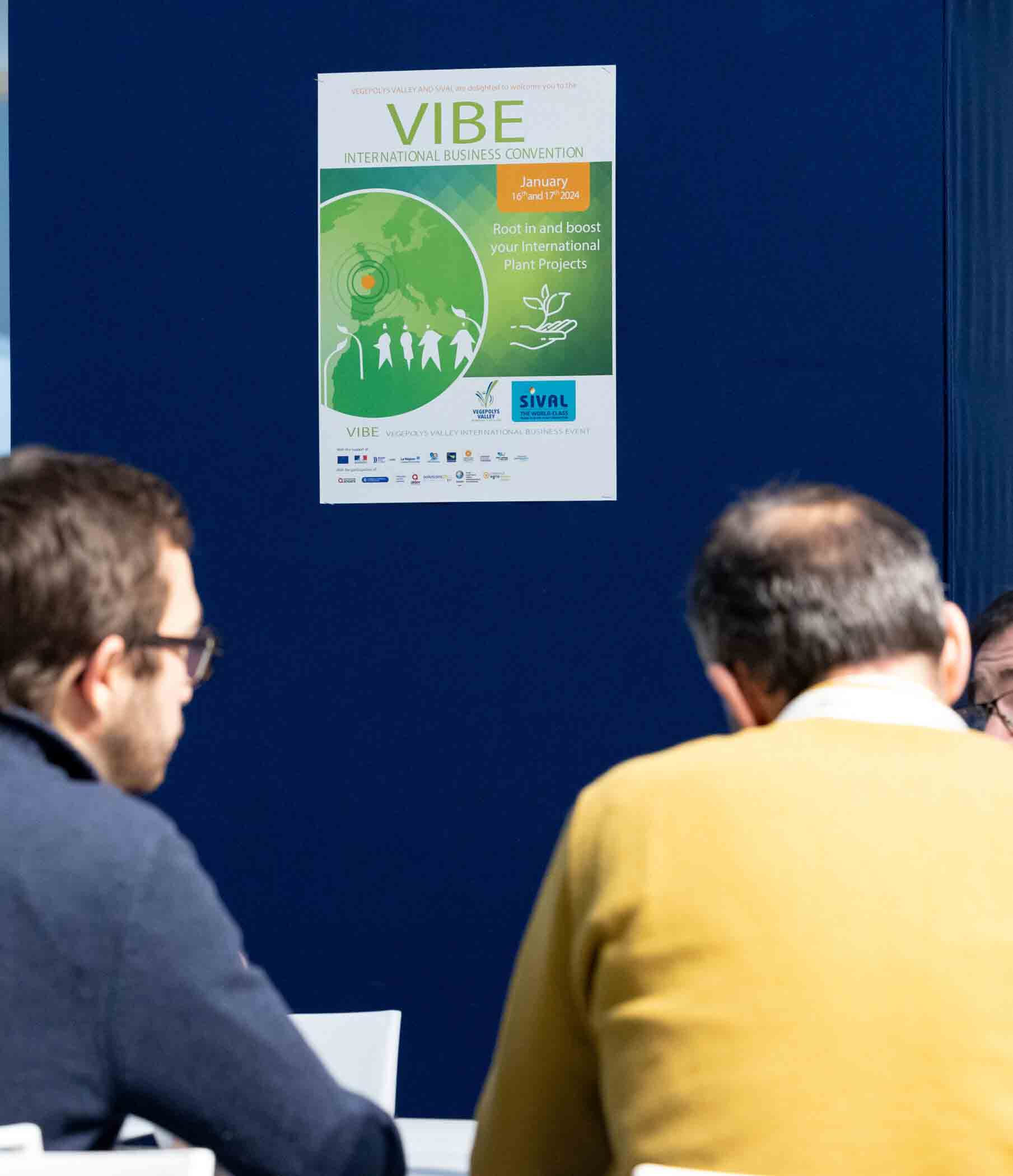 Una cita de negocios en SIVAL 2024 durante el VIBE - © Régine Lemarchand - SIVAL 2024