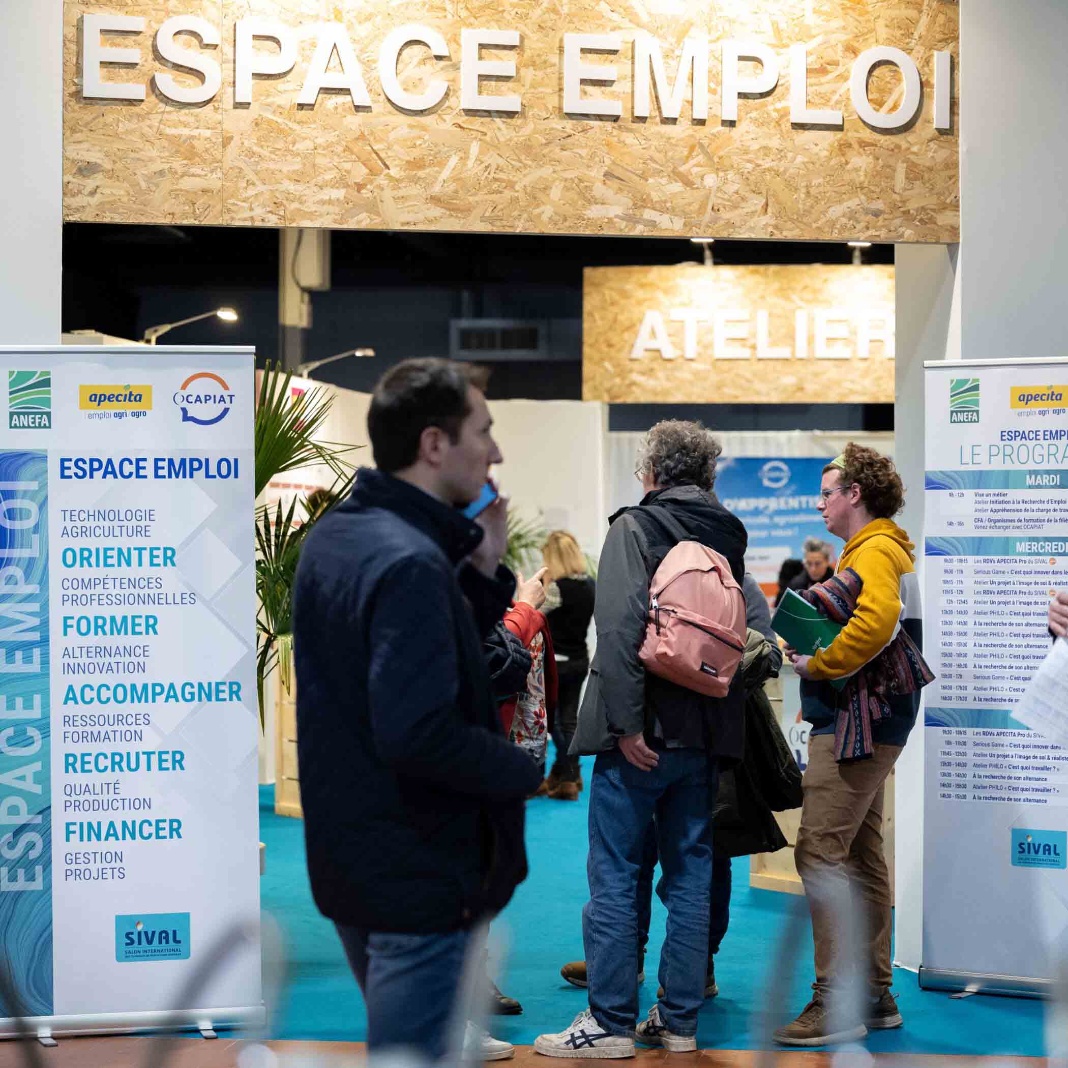 El espacio empleo en SIVAL - © Régine Lemarchand - SIVAL