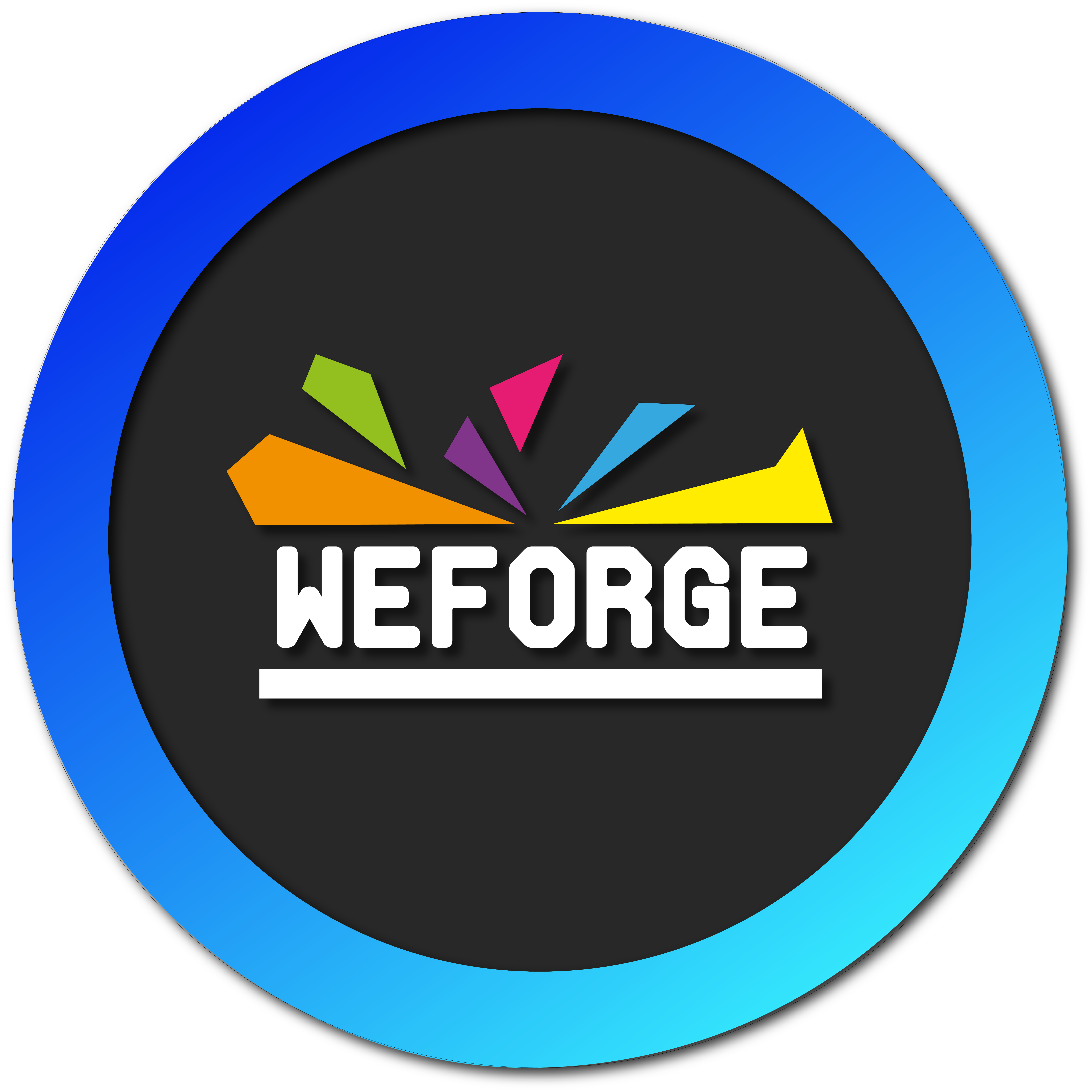 Logo weforge fond perdu