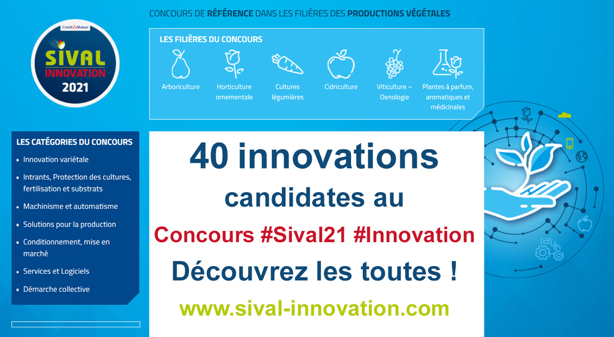 sival 21 innovation 40 candidats